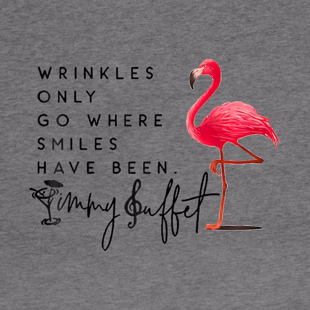 Wrinkles Only Go Where Smiles Have Been by Aleem James